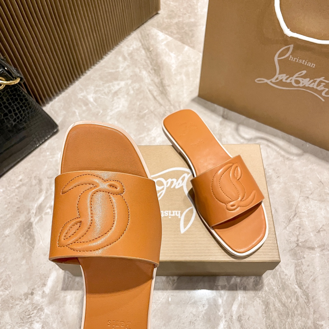 C style Casual flip flops Flat slippers