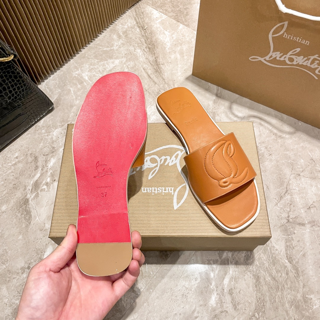 C style Casual flip flops Flat slippers