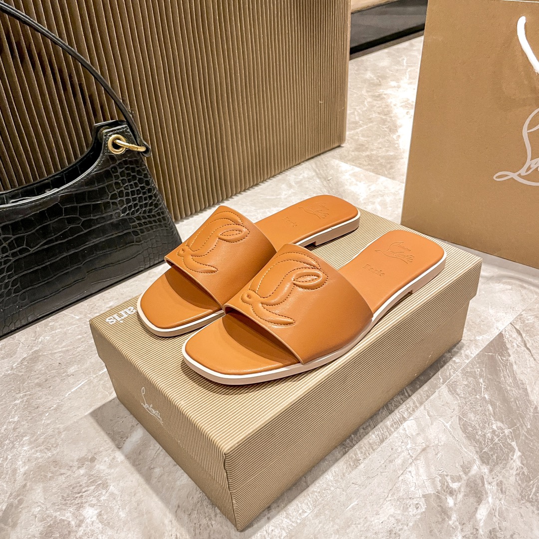 C style Casual flip flops Flat slippers