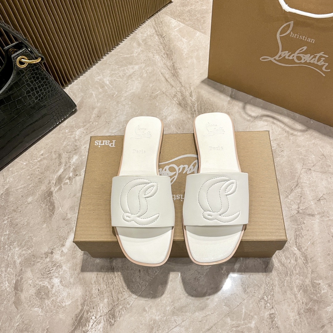 C style Casual flip flops Flat slippers