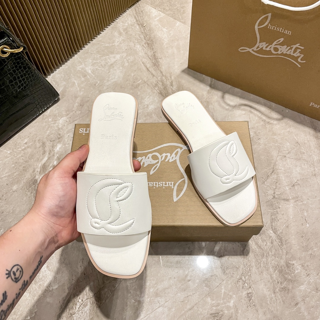 C style Casual flip flops Flat slippers