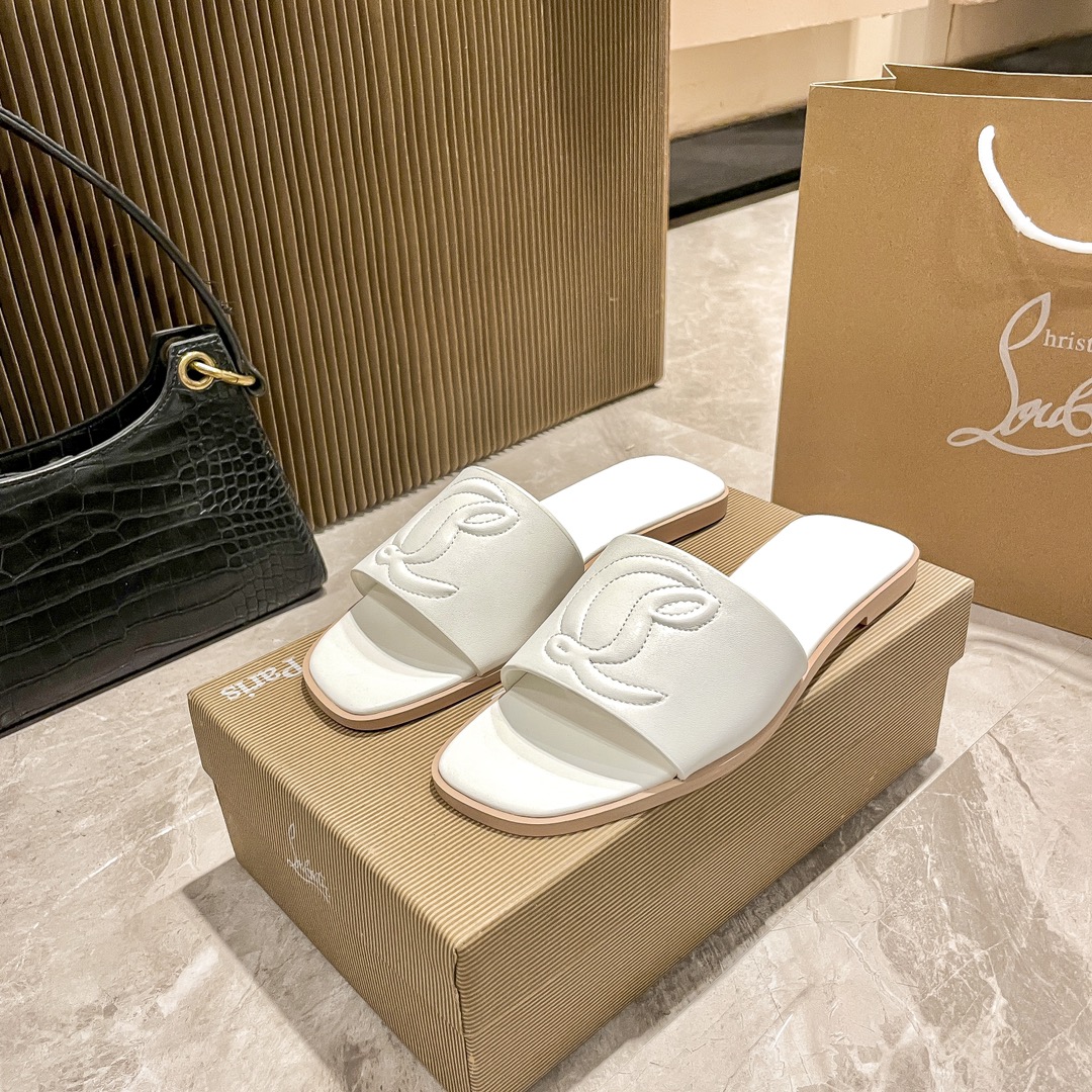 C style Casual flip flops Flat slippers