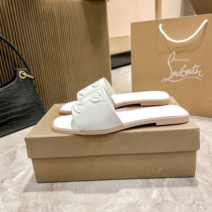 C style Casual flip flops Flat slippers