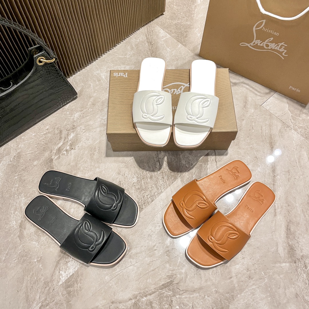 C style Casual flip flops Flat slippers