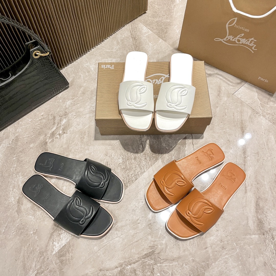 C style Casual flip flops Flat slippers