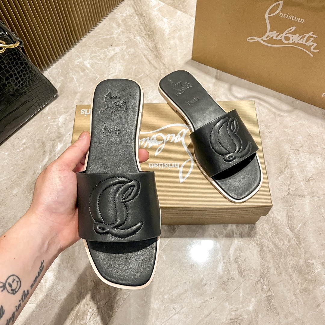 C style Casual flip flops Flat slippers