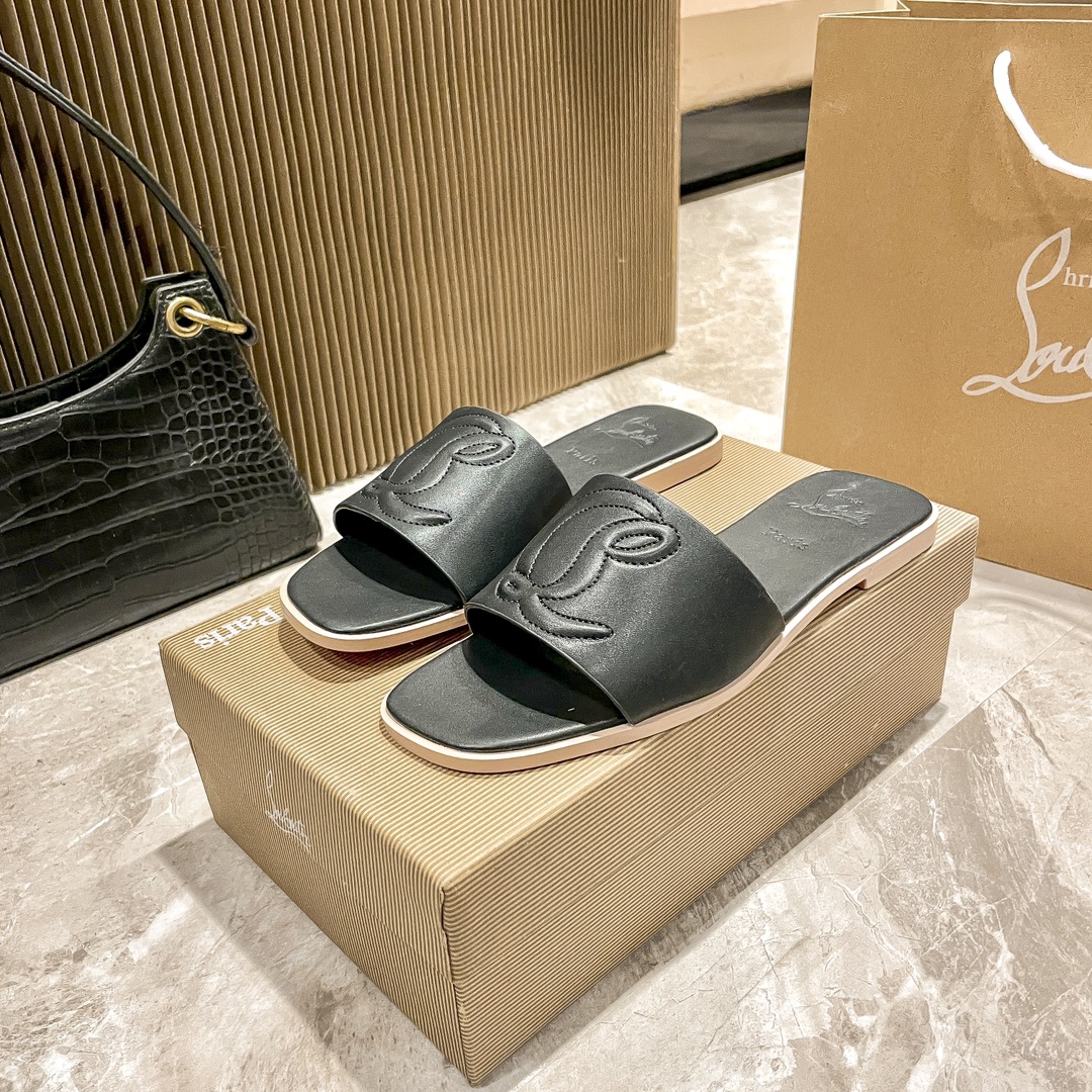 C style Casual flip flops Flat slippers