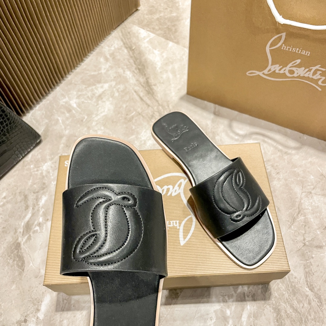 C style Casual flip flops Flat slippers