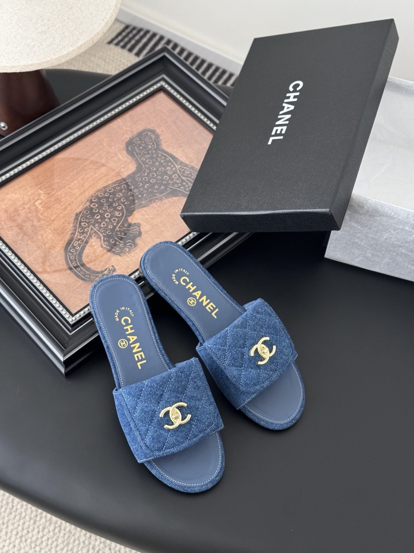 C Style Schoolbag buckle flip-flop flat slippers