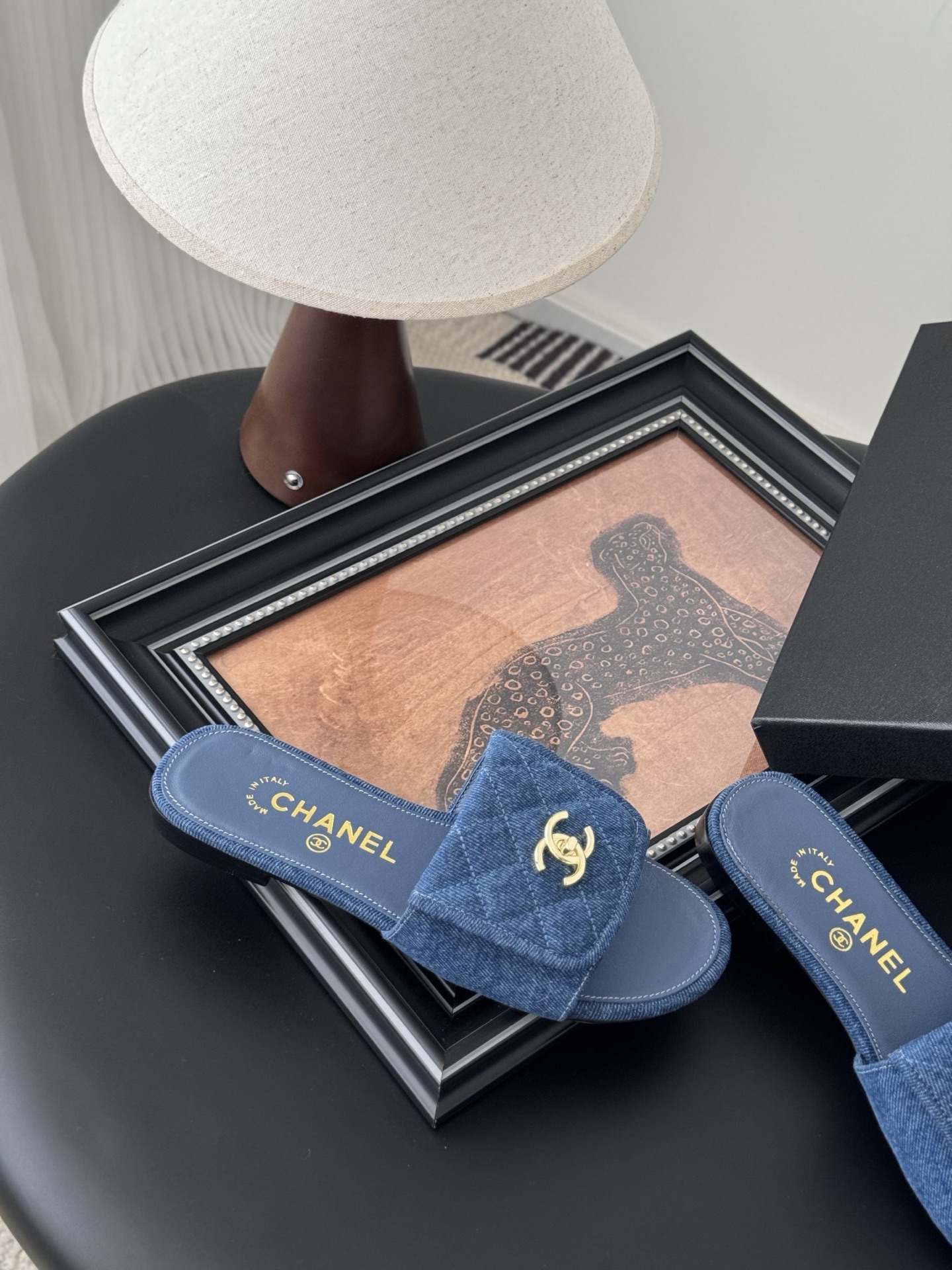 C Style Schoolbag buckle flip-flop flat slippers