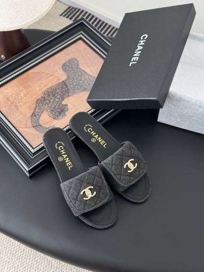 C Style Schoolbag buckle flip-flop flat slippers