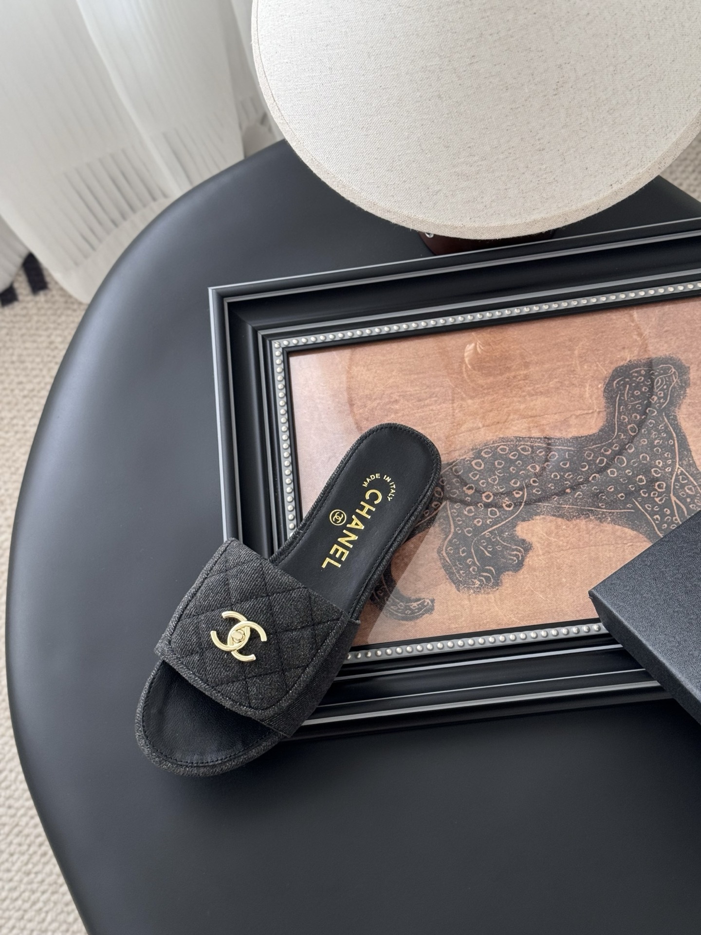 C Style Schoolbag buckle flip-flop flat slippers