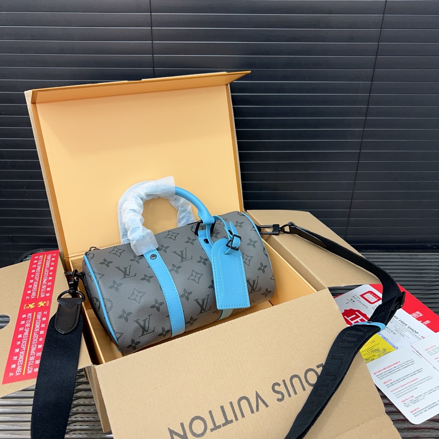 L Style Printed Handbag Crossbody Bag