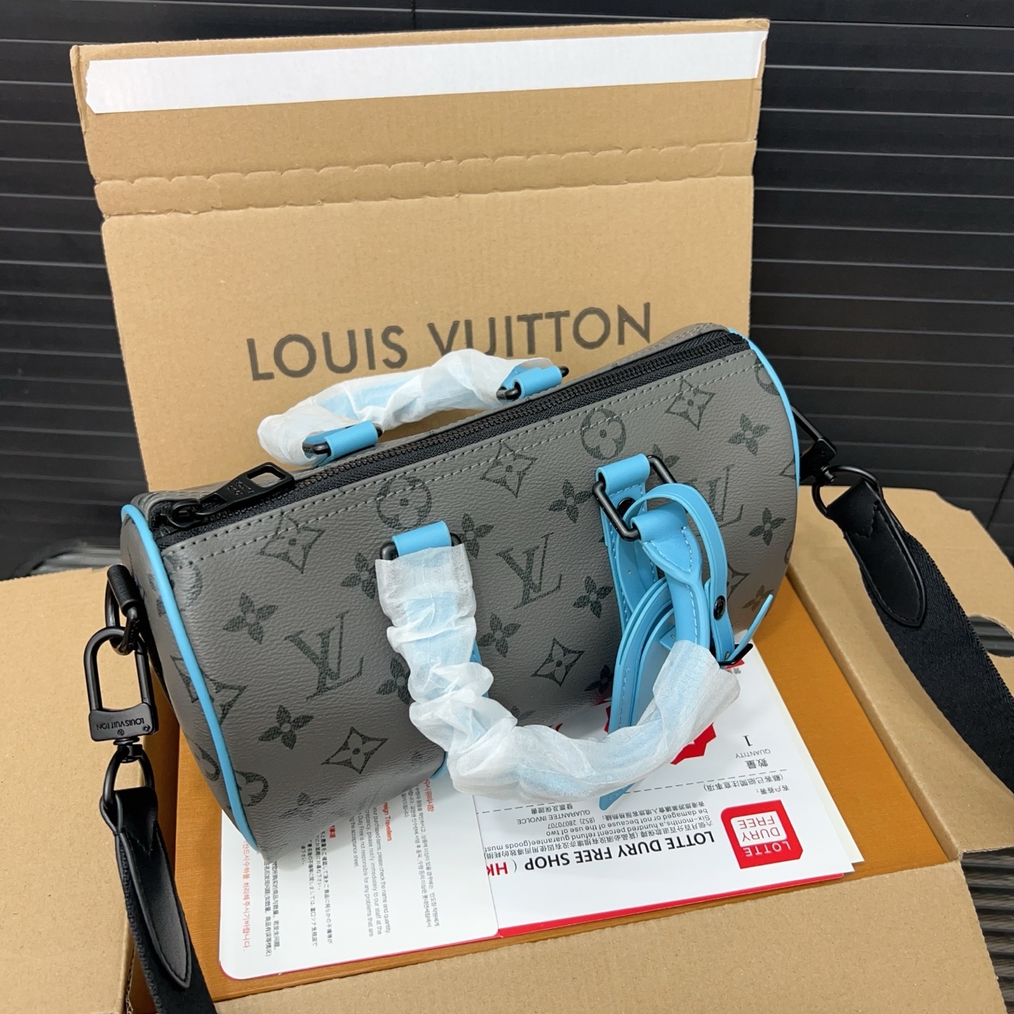 L Style Printed Handbag Crossbody Bag