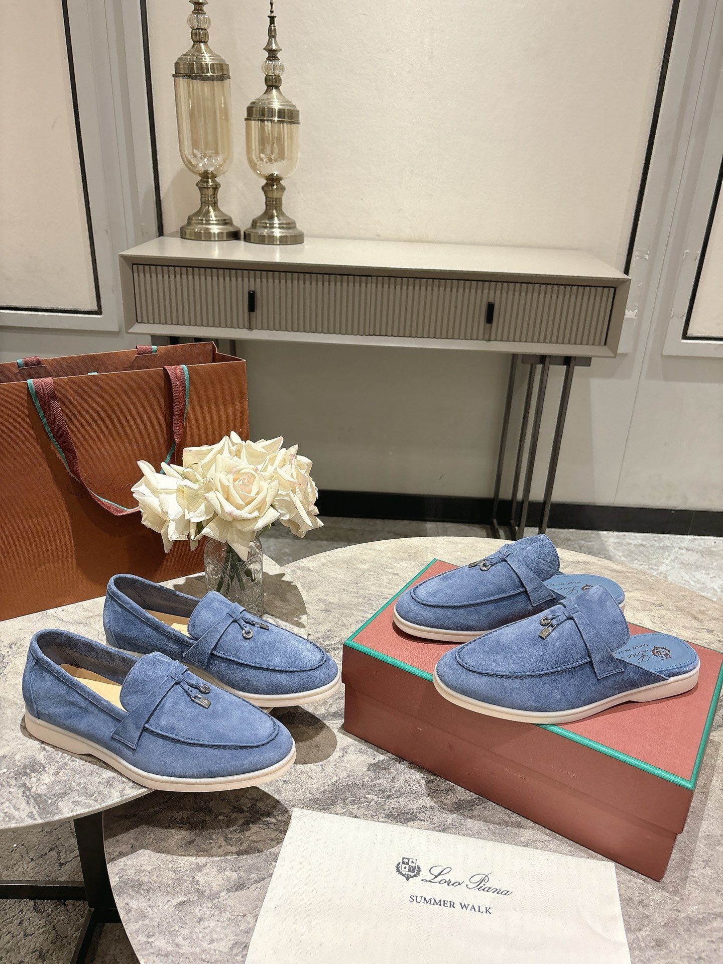 L Style Flat Loafers