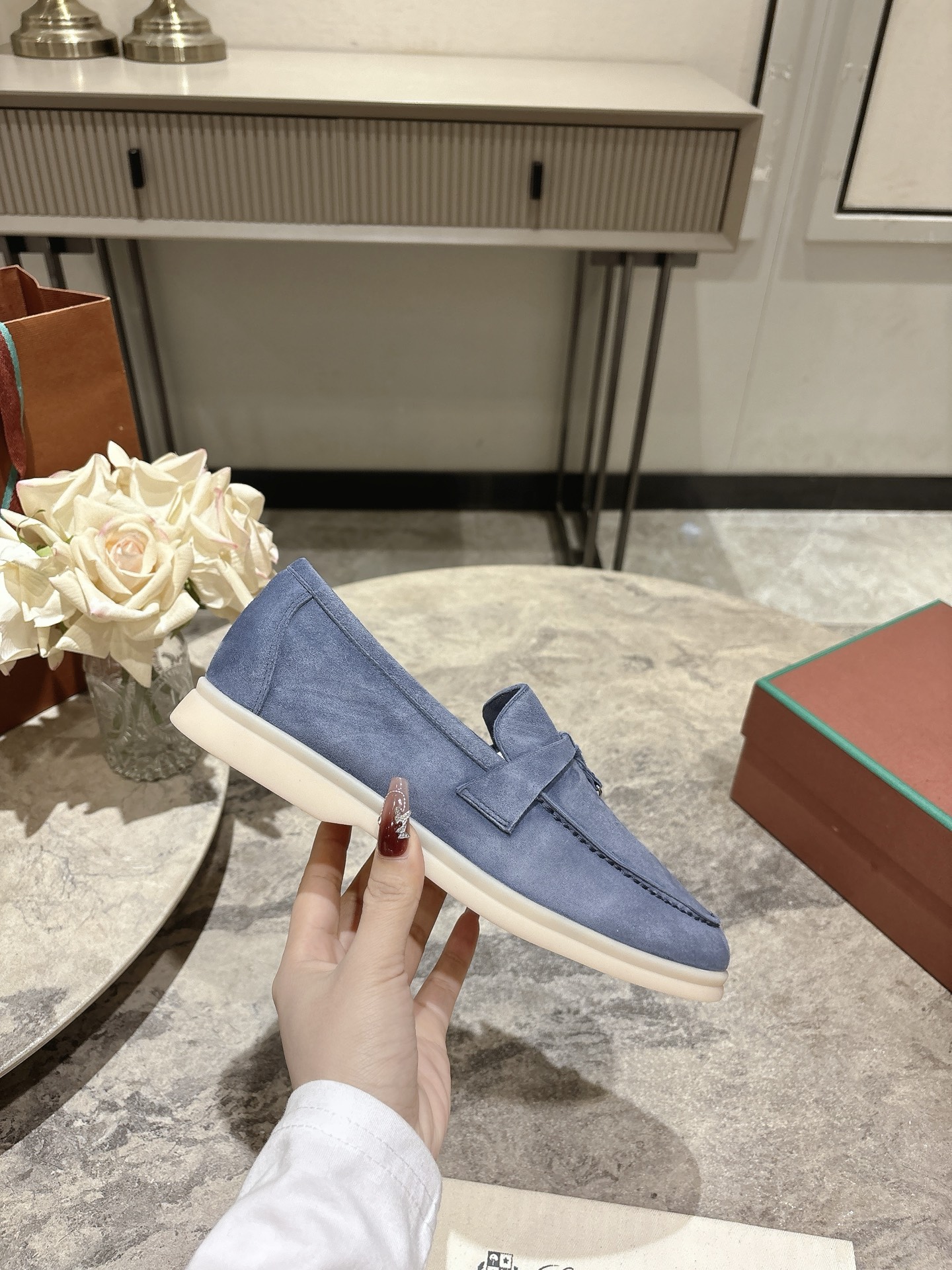 L Style Flat Loafers