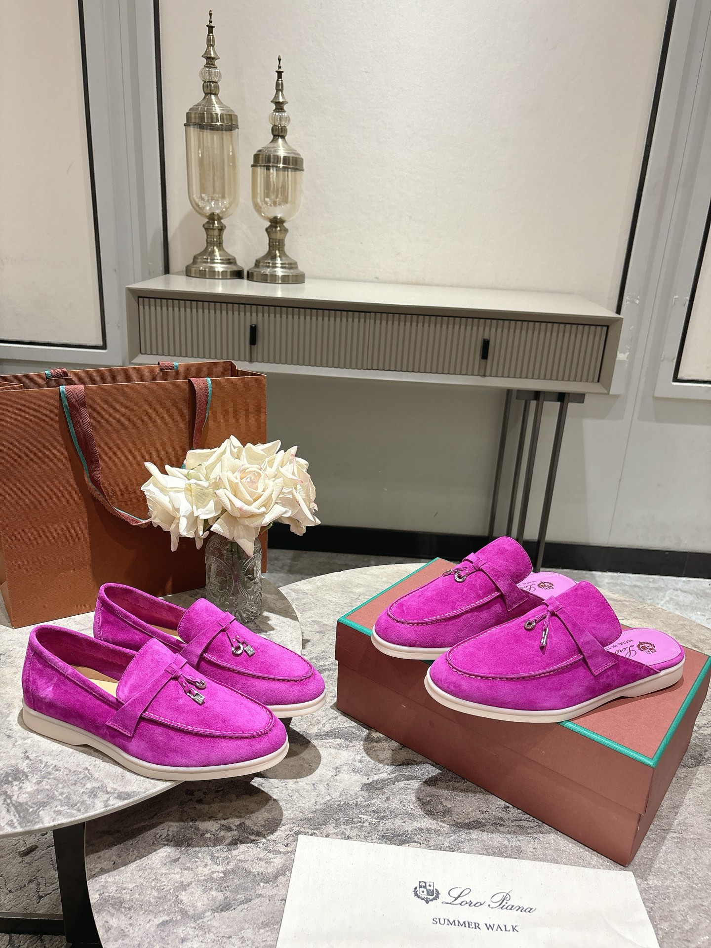 L Style Flat Loafers