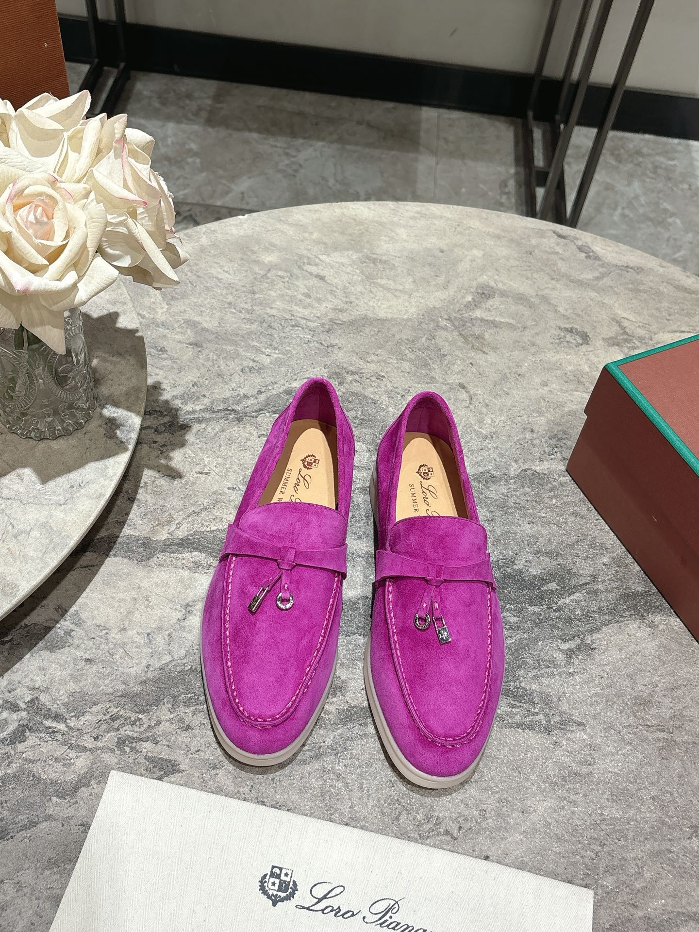 L Style Flat Loafers