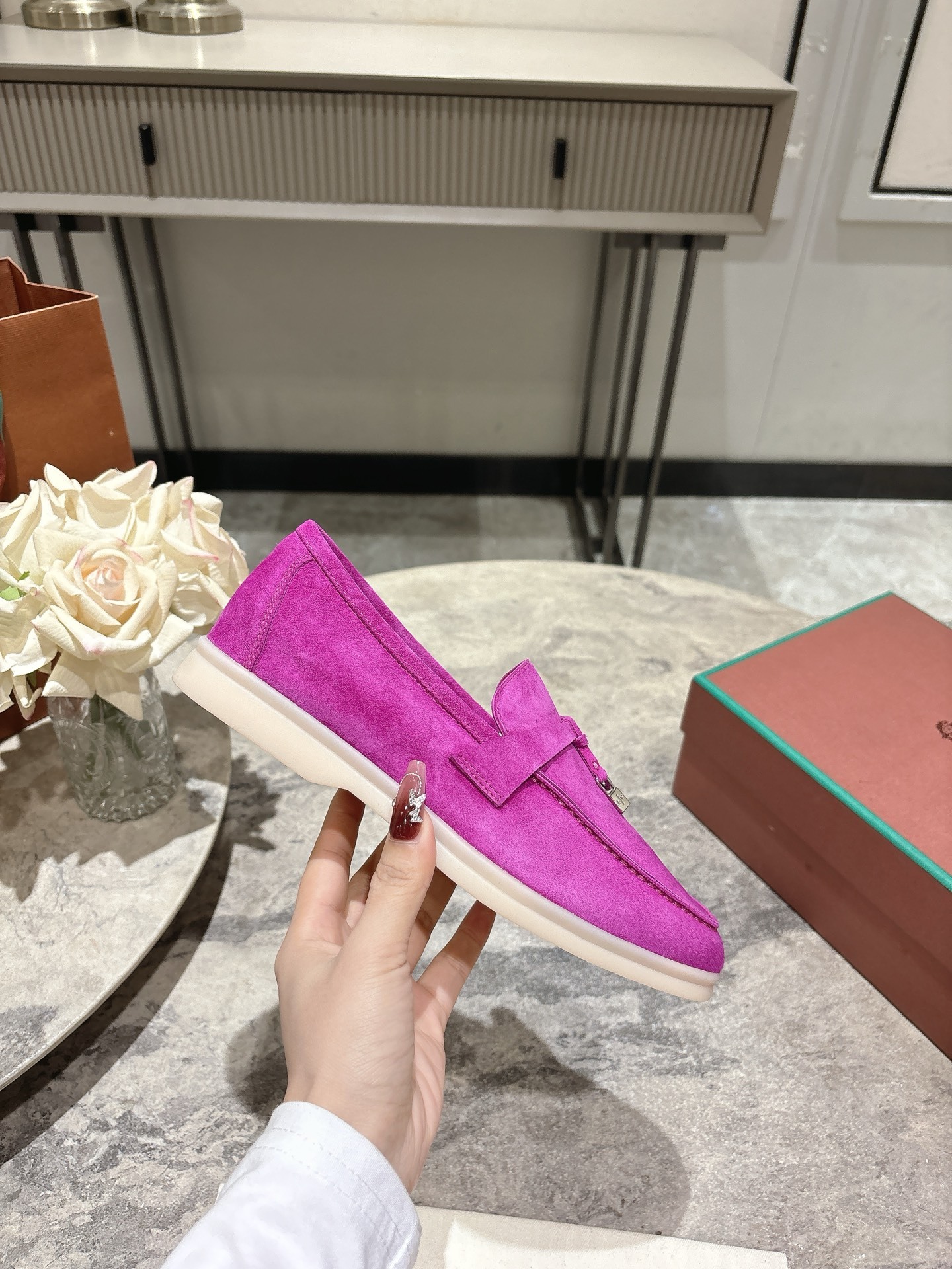 L Style Flat Loafers