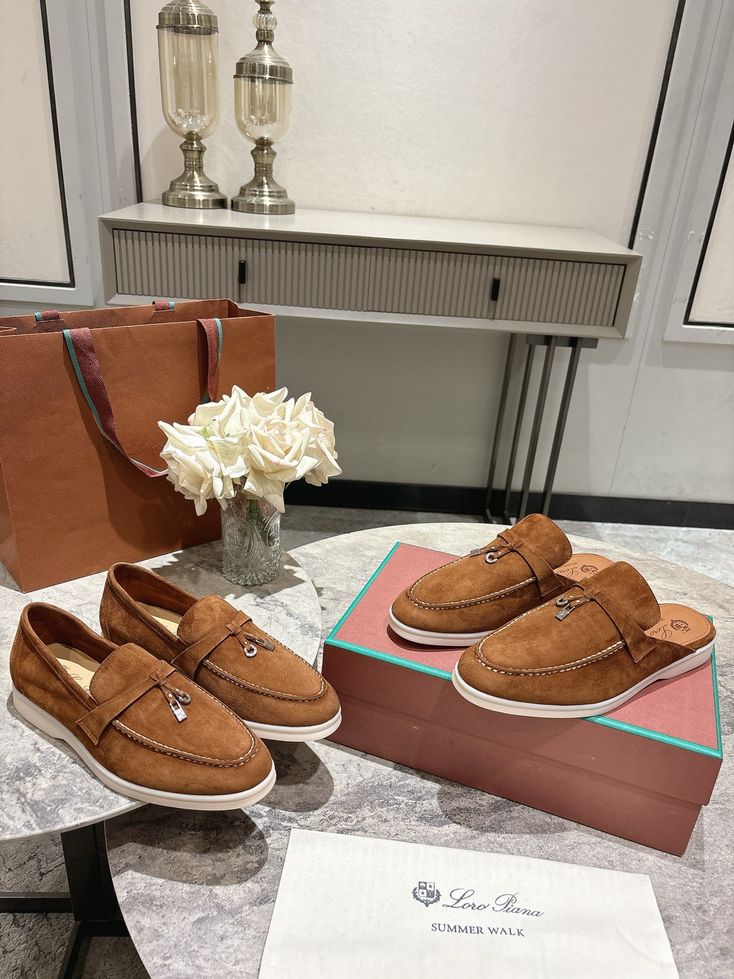 L Style Flat Loafers
