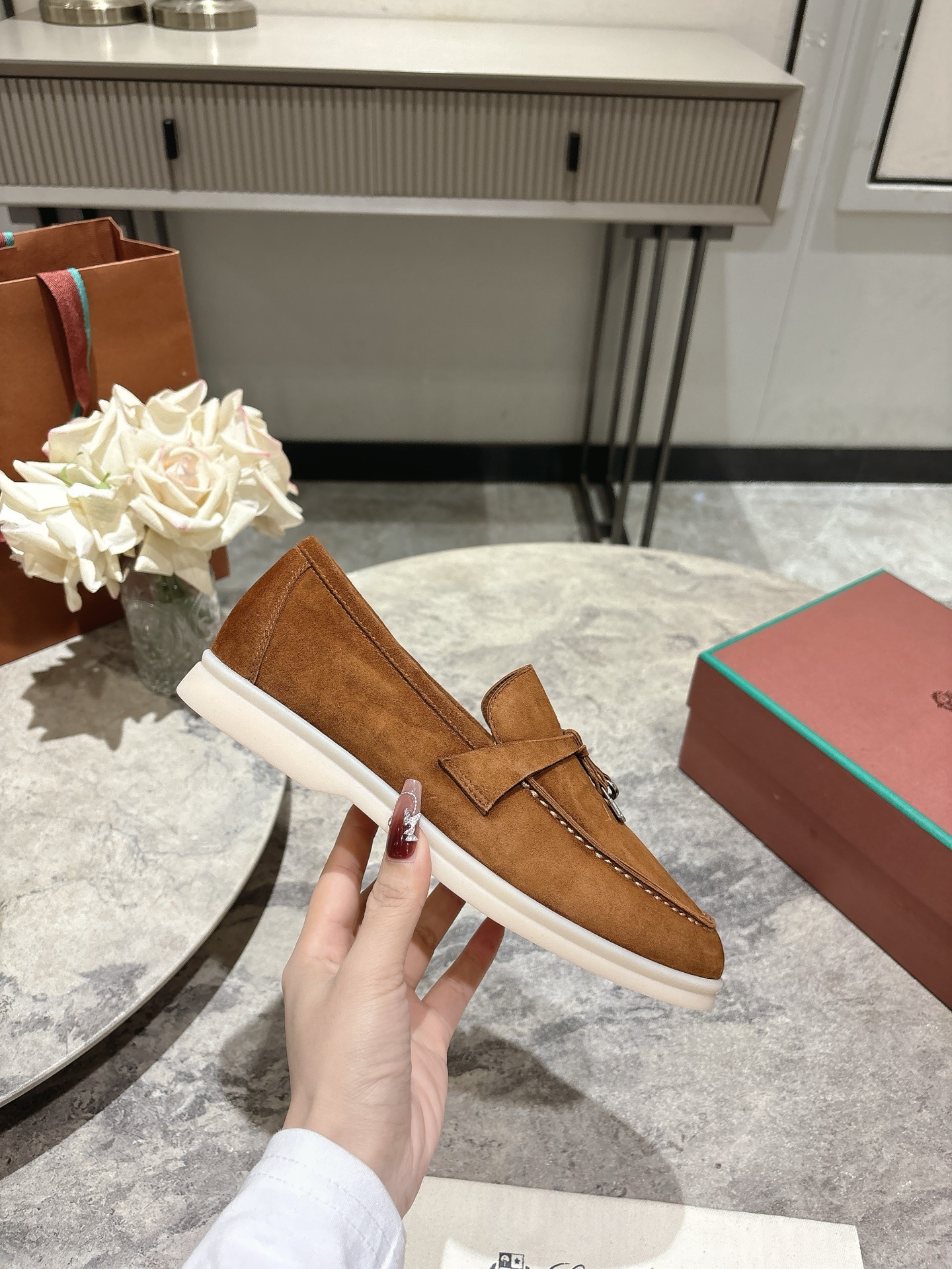 L Style Flat Loafers