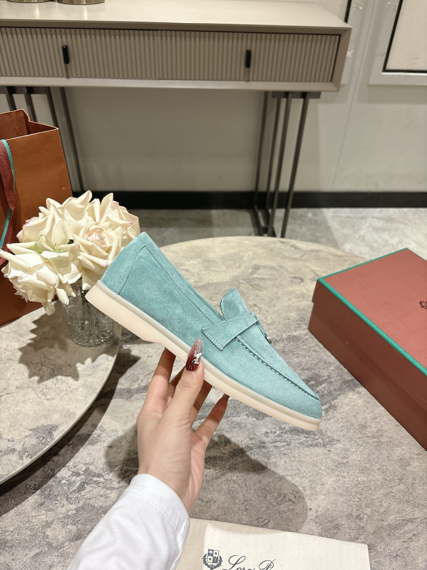 L Style Flat Loafers