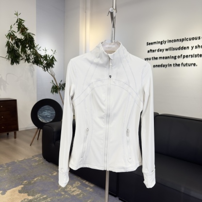 L style stand collar jacket without mesh