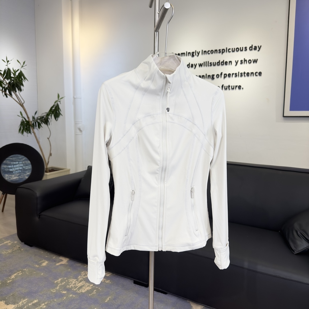 L style stand collar jacket without mesh