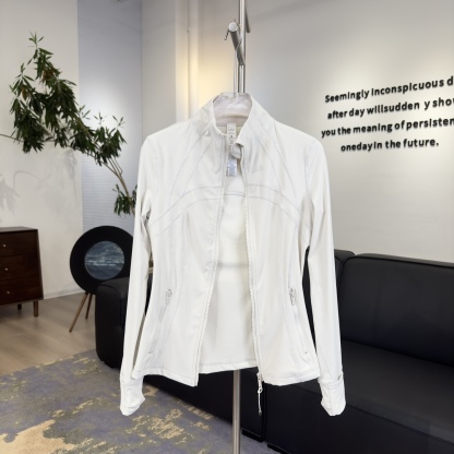 L style stand collar jacket without mesh