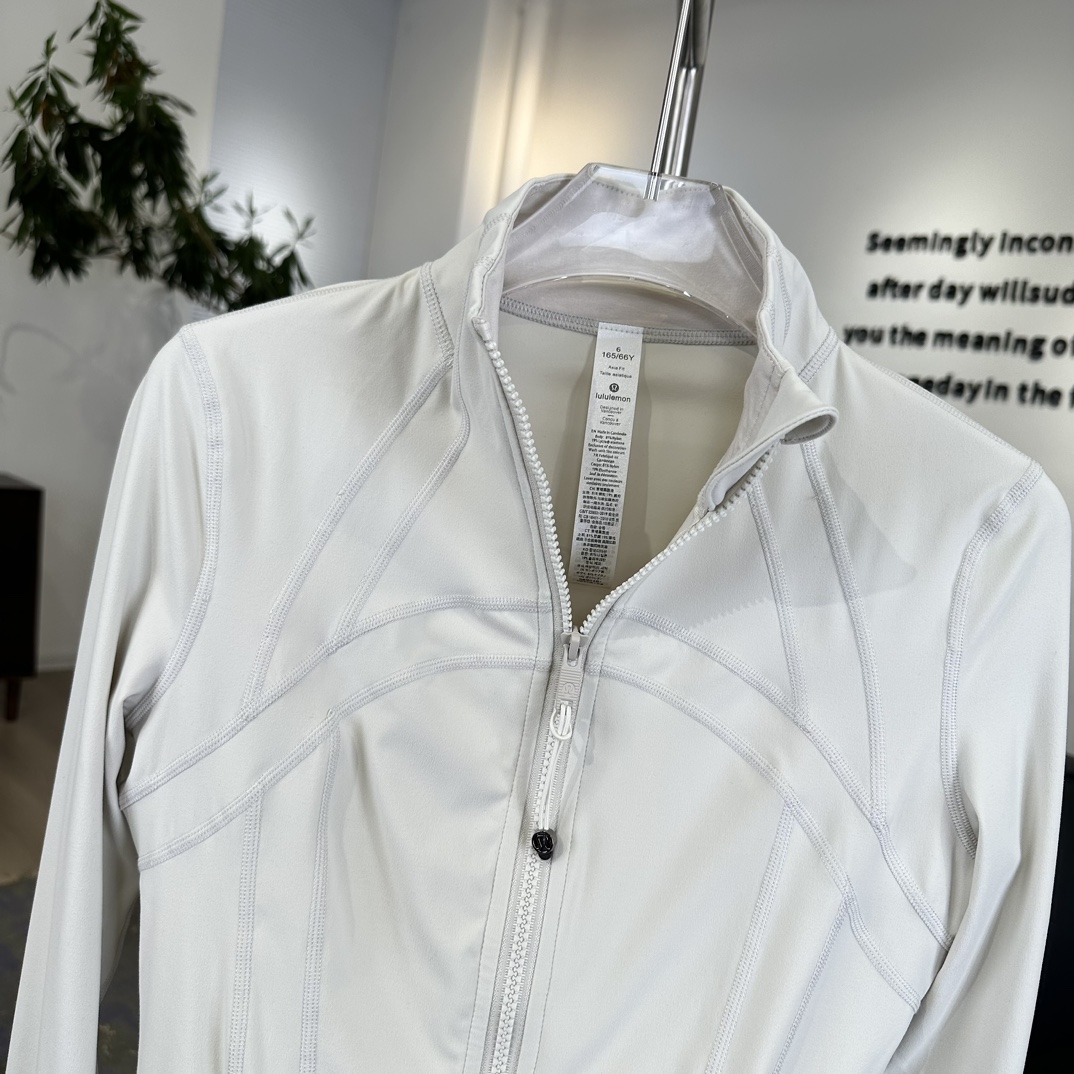 L style stand collar jacket without mesh