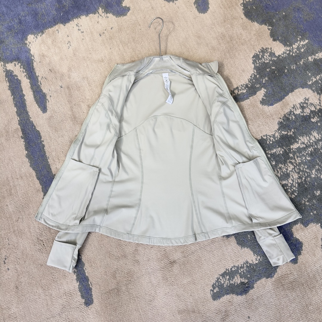 L style stand collar jacket without mesh