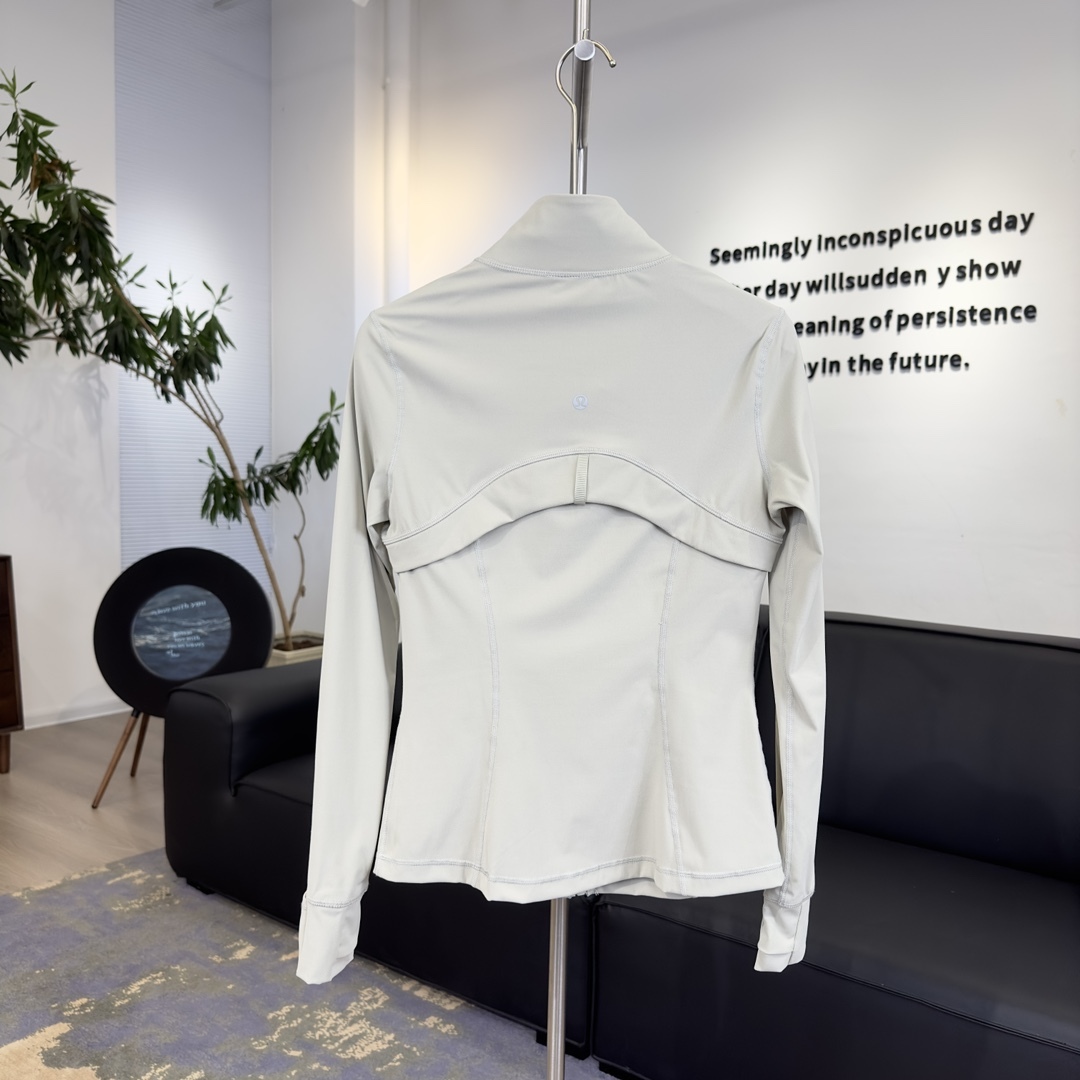 L style stand collar jacket without mesh