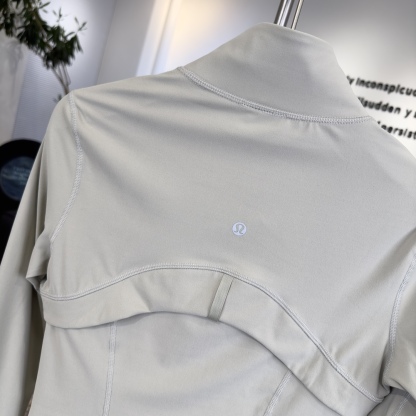 L style stand collar jacket without mesh