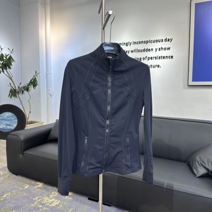 L style stand collar jacket without mesh