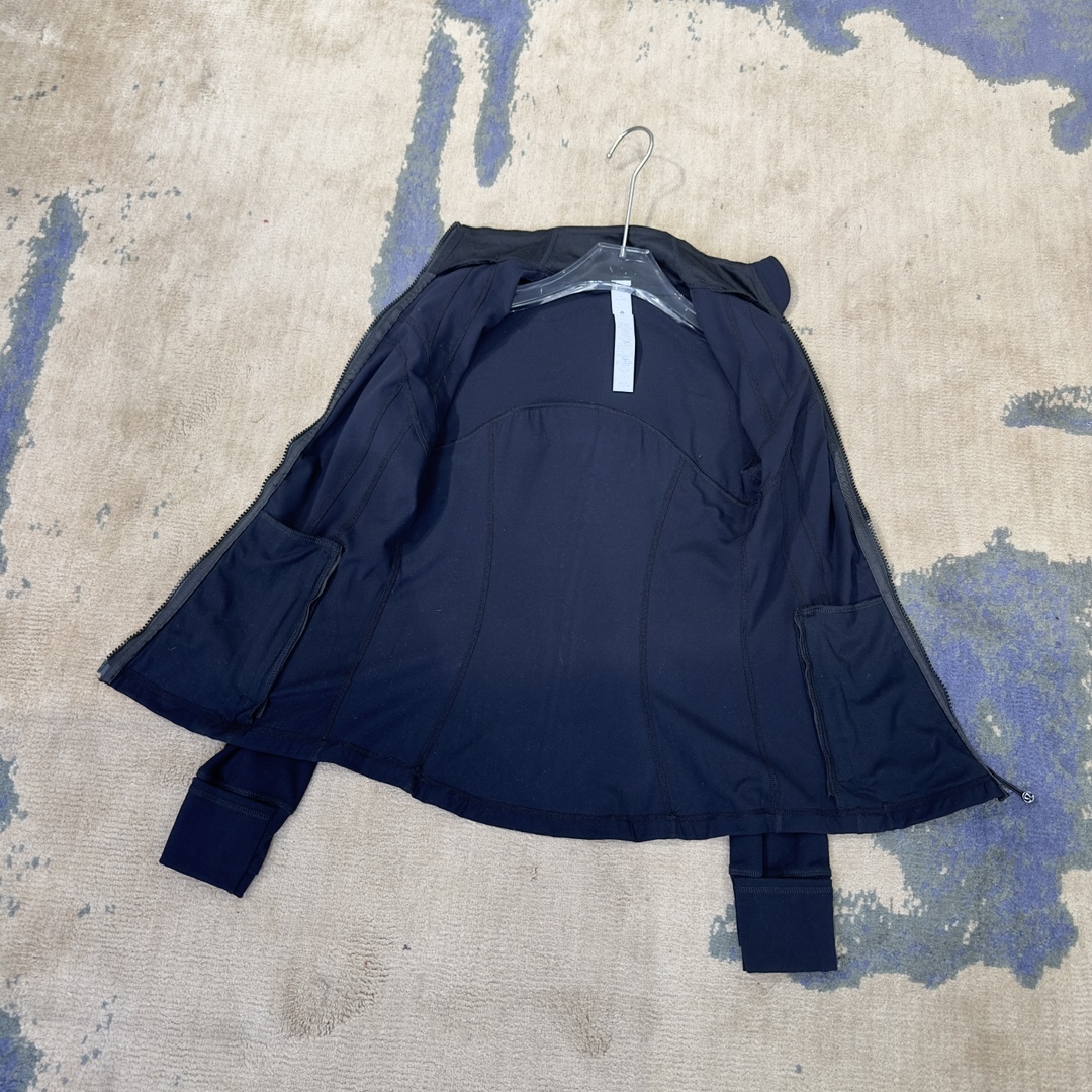 L style stand collar jacket without mesh