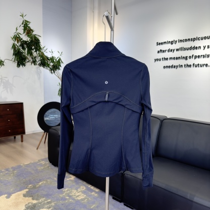 L style stand collar jacket without mesh