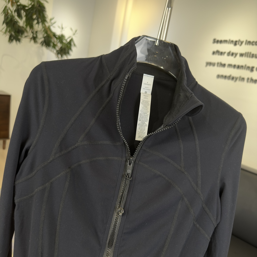 L style stand collar jacket without mesh