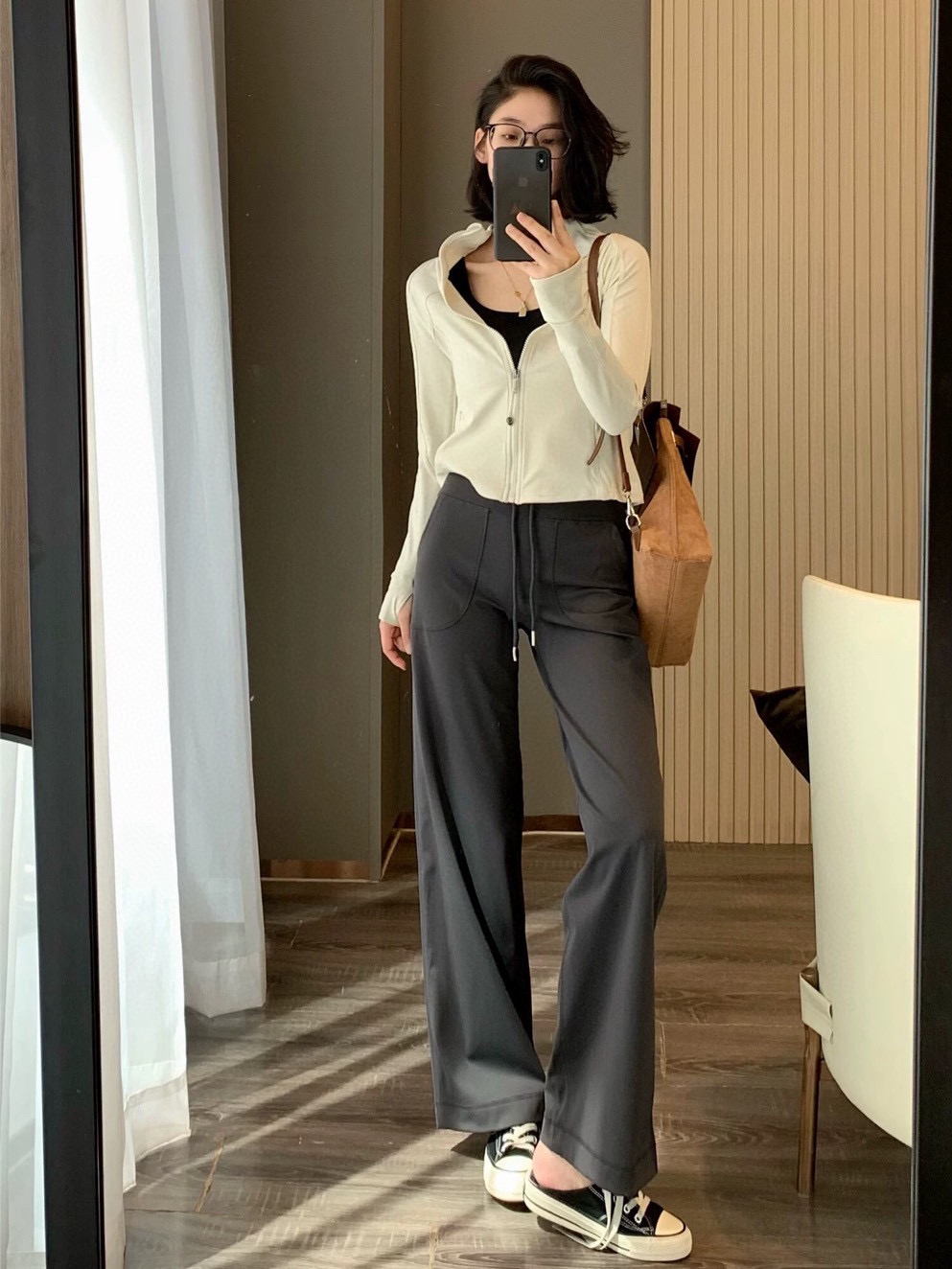 L style yoga straight pants