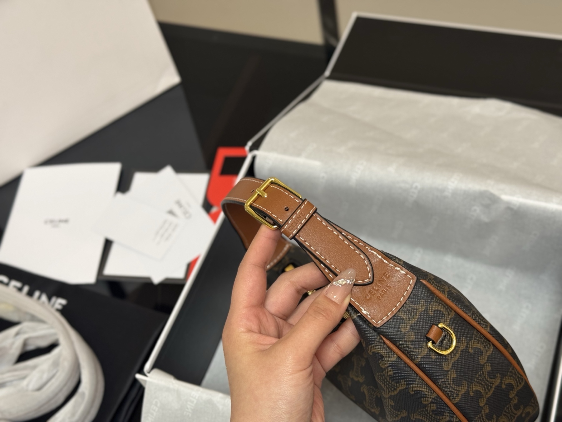 C Style Underarm Bag 22.15cm