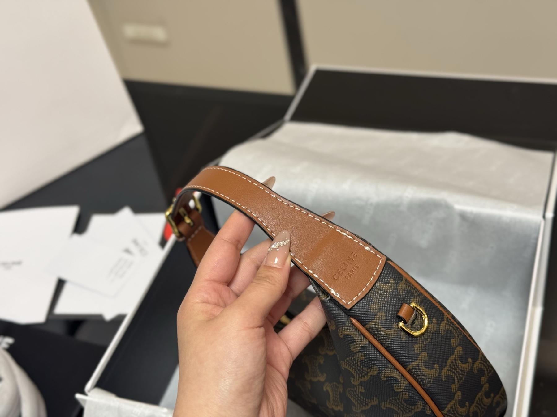 C Style Underarm Bag 22.15cm