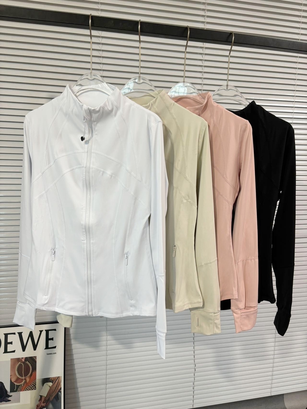 L style 25 Slim Fit Yoga Jackets Slim Fit