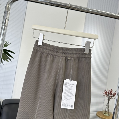 L style Threaded high waist wide leg pants Women's casual pants