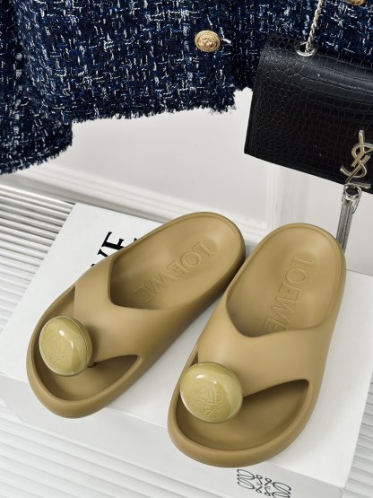 L style Thick-soled cloud slippers