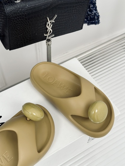 L style Thick-soled cloud slippers