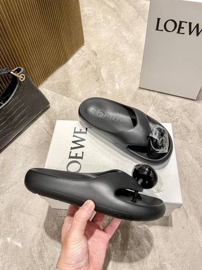 L style Thick-soled cloud slippers