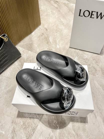 L style Thick-soled cloud slippers