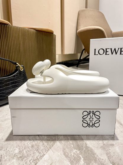 L style Thick-soled cloud slippers