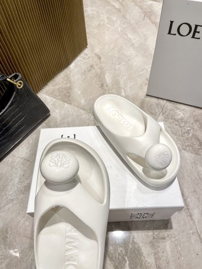 L style Thick-soled cloud slippers