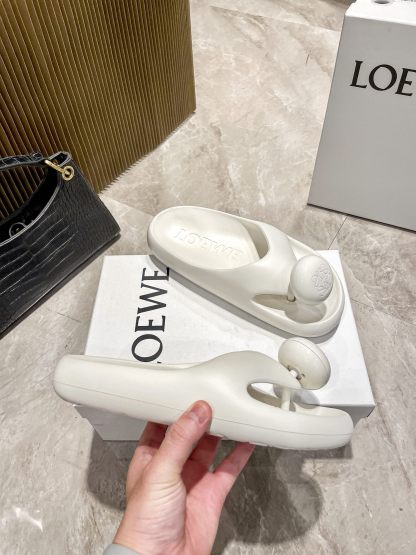 L style Thick-soled cloud slippers