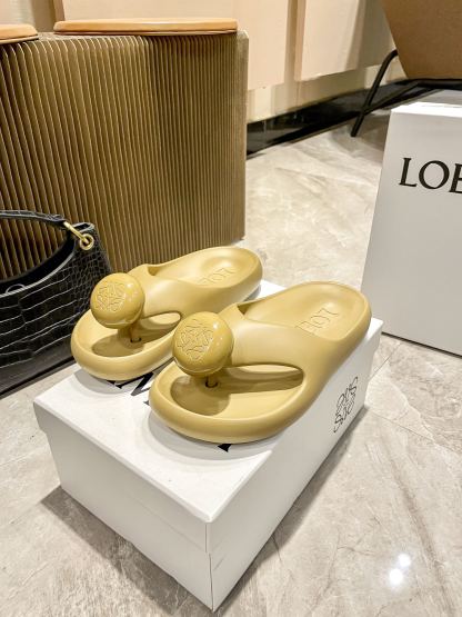 L style Thick-soled cloud slippers